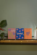 Grußkarten Set "Blumen" (3x A6)