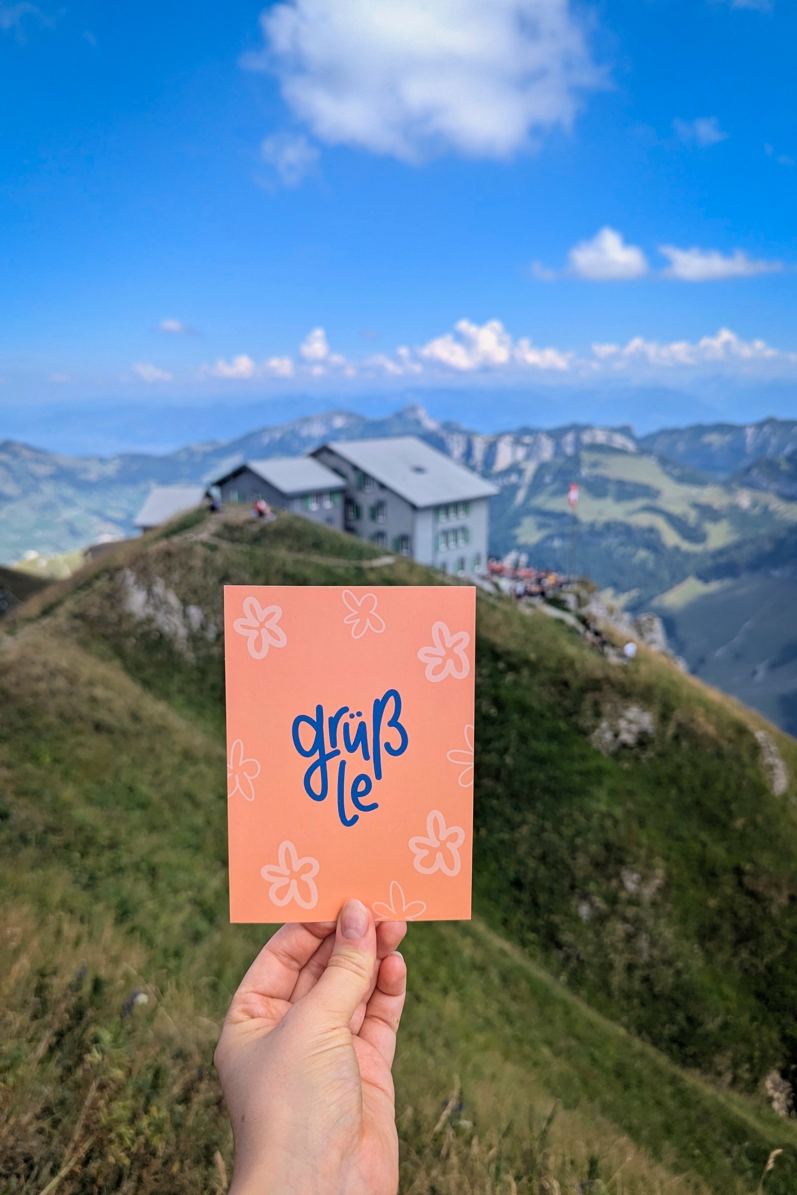 Grußkarte A6 "grüßle"