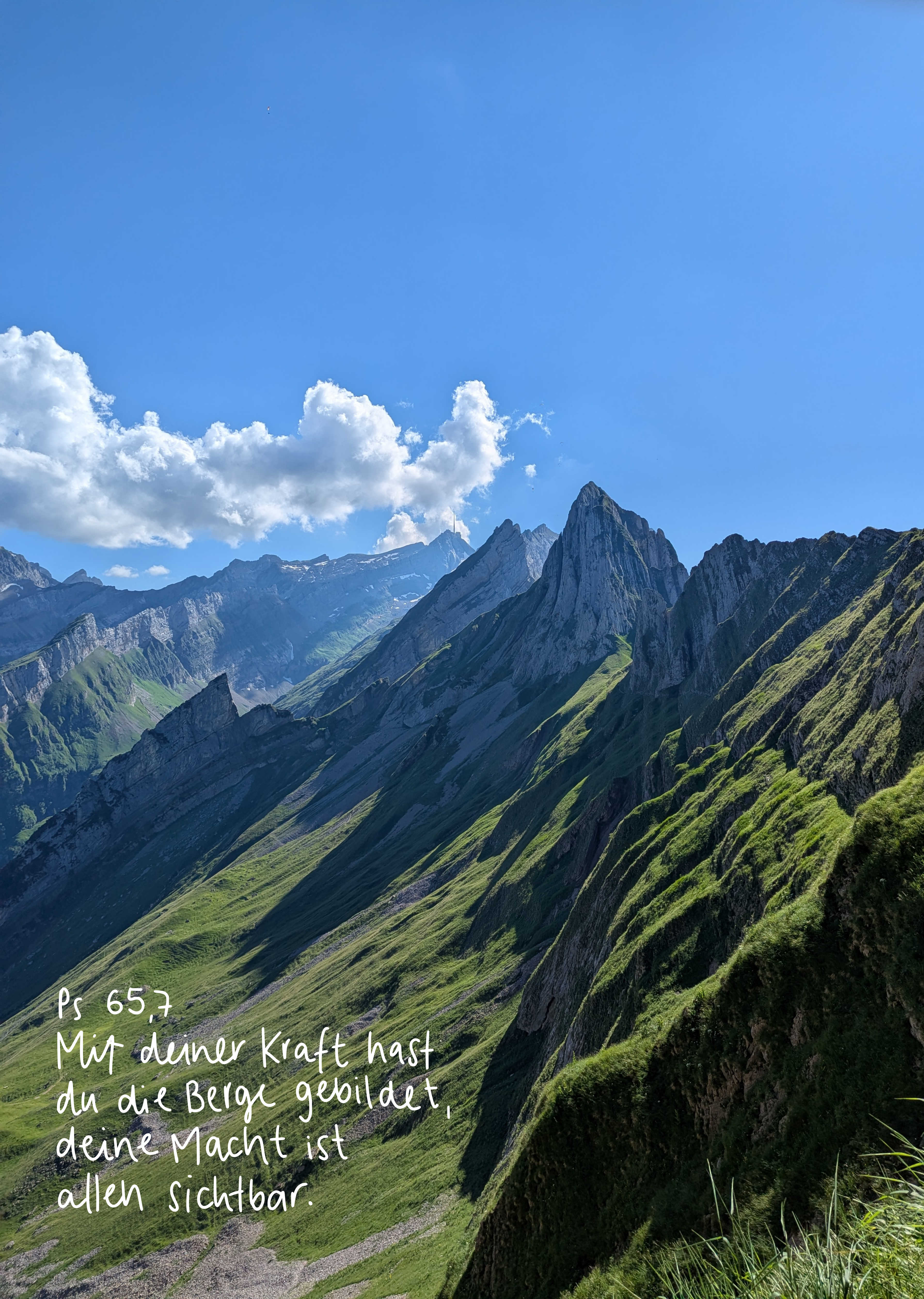 Poster A3 "Mit deiner Kraft"